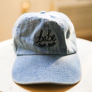 Denim babe hat
